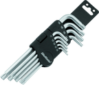 9-Piece Ball End Short Wrench Set for Powersports Vehicles
