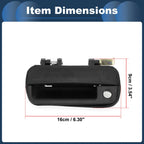 Front Left Door Handle for Hyundai Excel (1990–1994) Black