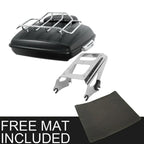 Trunk Backrest Pad Mount Rack for Harley Touring Road King (2009–2013)