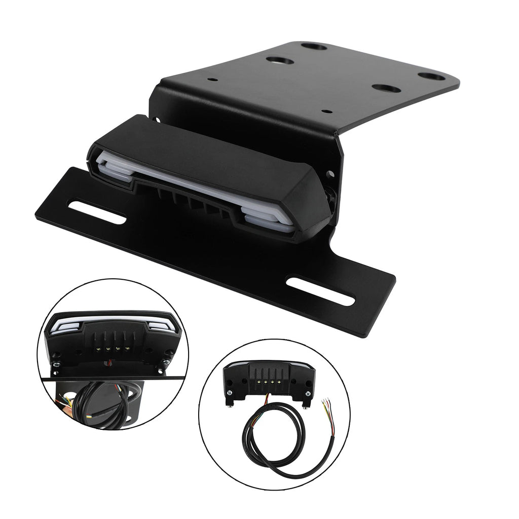 License Plate Holder Bracket for Kawasaki D-Tracker-X KLX250 S/SF (2008–2022)