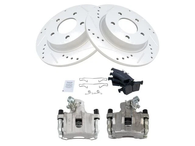 Rear Brake Pad Rotor Caliper Set for Mazda 3 (2006–2008) NZ263NB
