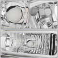 OE Style Headlight Lamp Right for Ford Super Duty F250 (2005–2007) FO2503217 Chrome