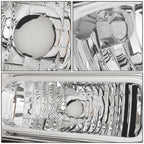 OE Style Headlight Lamp Right for Ford Super Duty F250 (2005–2007) FO2503217 Chrome