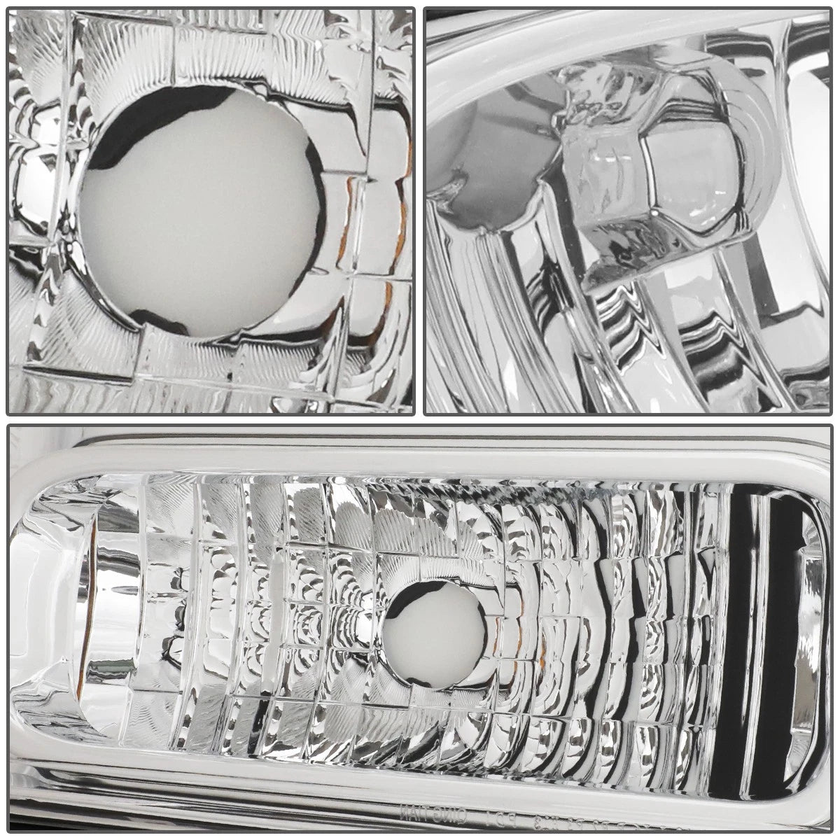 OE Style Headlight Lamp Right for Ford Super Duty F250 (2005–2007) FO2503217 Chrome