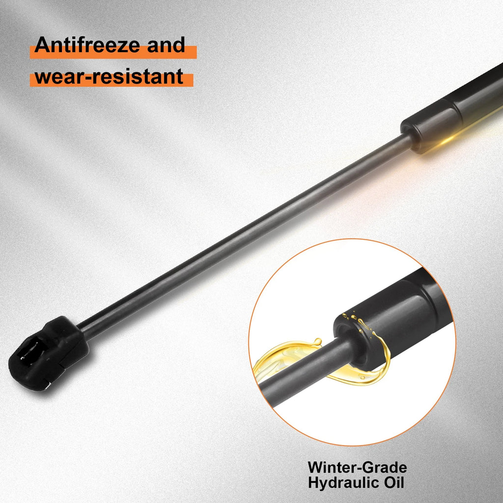 2 Tailgate + 2 Window Lift Supports for Toyota Matrix (2003–2008) Gas Struts