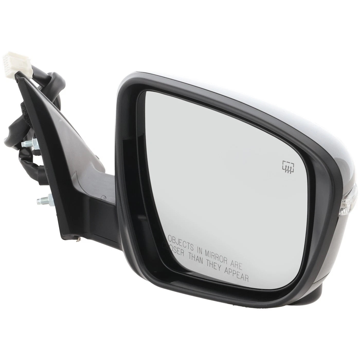 Set of 2 Heated Mirrors for Nissan Rogue (2014–2016)