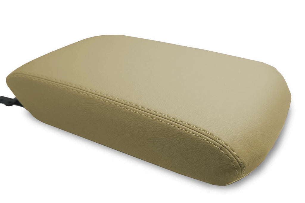 Leather Console Lid Pull Over Cover for Toyota 4Runner (2010–2019) Beige