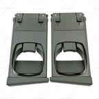 Pair Dash Cup Holders for Toyota Hilux Vigo MK6 MK7 (2005–2015) Grey