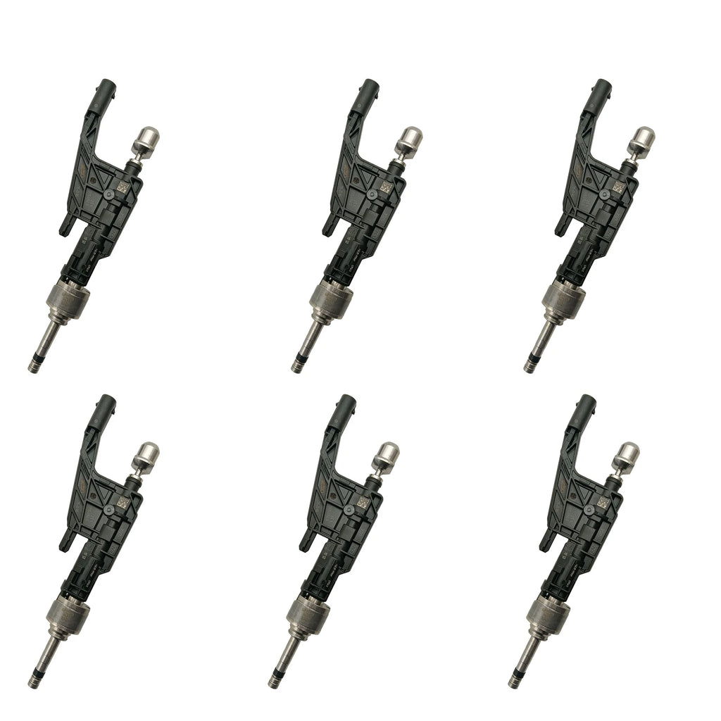 Set of 6 Fuel Injectors for BMW X1 X3 X5 X6 X7 Z4 330i 530i 740i Mini Cooper