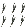 Set of 6 Fuel Injectors for BMW X1 X3 X5 X6 X7 Z4 330i 530i 740i Mini Cooper