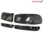 Smoke Headlight Assembly for GMC Sierra Yukon (1999–2007)