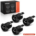 Set of 4 Rear Parking Sensor Bezels for Ford F-250/F-350/F-450