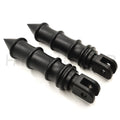 Spike Bamboo Footpegs Footrest for Harley FXBB FXBR FXBRS FXLR (2018–2023)