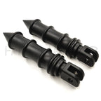 Spike Bamboo Footpegs Footrest for Harley FXBB FXBR FXBRS FXLR (2018–2023)