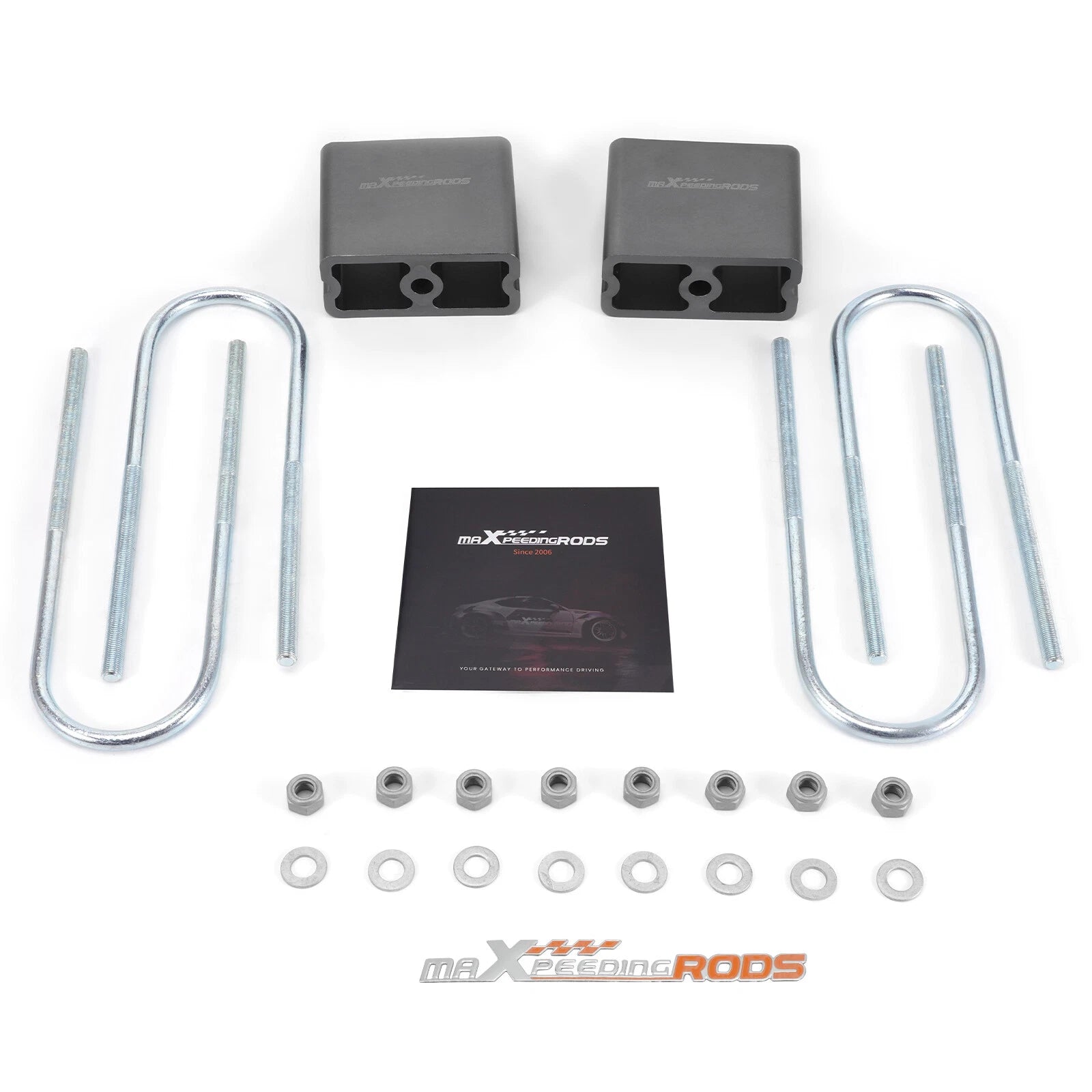 4" Drop Lowering Blocks Kit for Make Model (YYYY–YYYY)