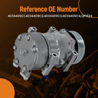 A/C Compressor w/Clutch for International MV607 (2019–2020) 4034409C3 QP1934