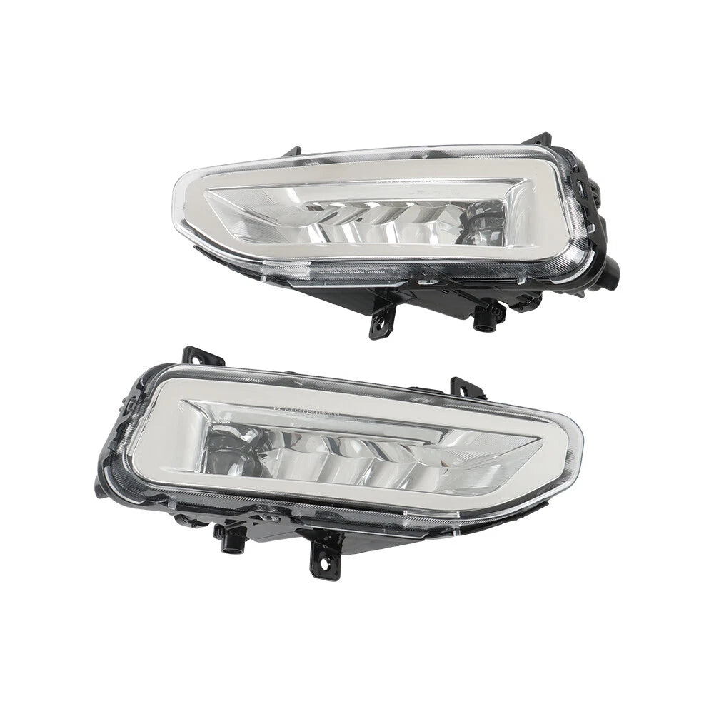 Pair LED Fog Lights for Nissan Sentra (2020–2022) Clear Lens Bumper