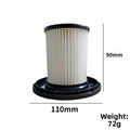 2X Vacuum Cleaner Filter for Bosch S6 Series (BHZU61FCN)