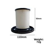 2X Vacuum Cleaner Filter for Bosch S6 Series (BHZU61FCN)