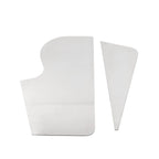 Silver Lower Fuel Tank Trim Covers for Harley V-Rod VRSCB VRSCA (2002–2006)