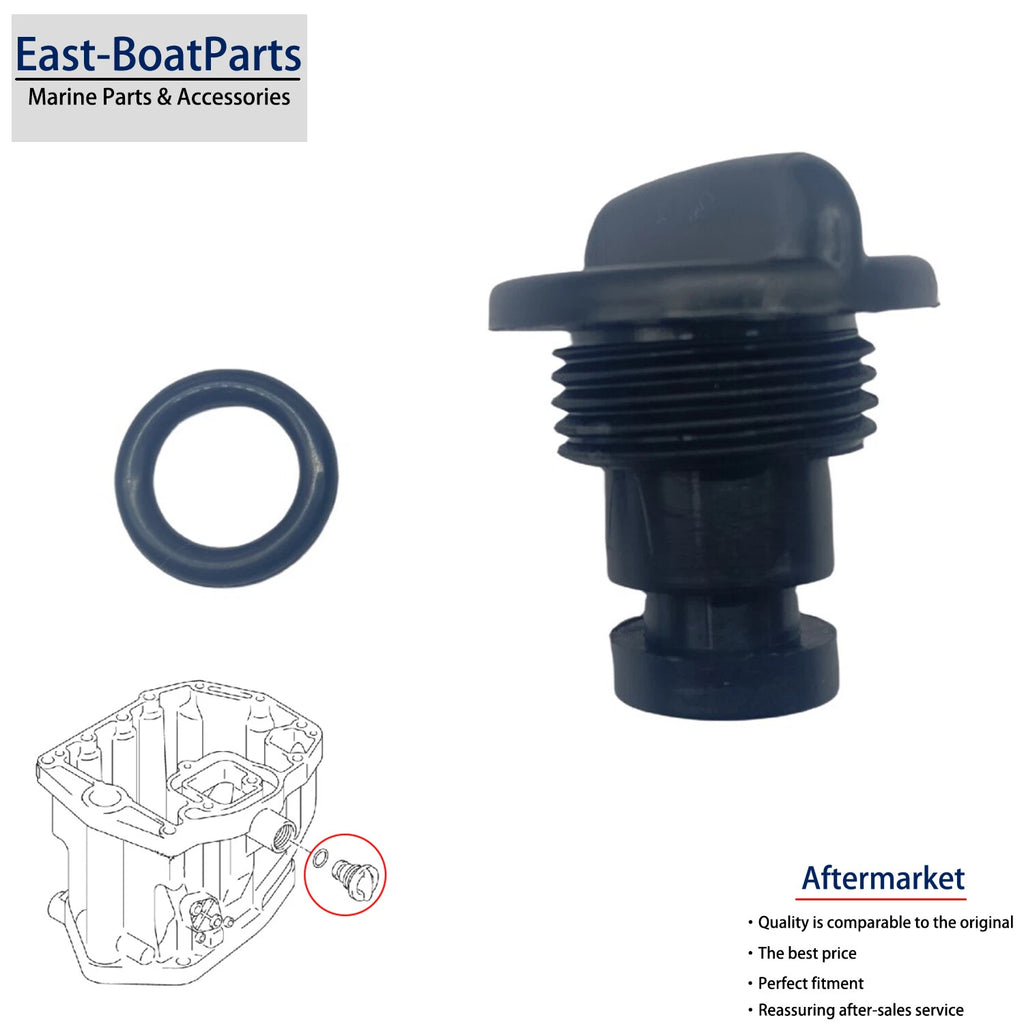 Water Flush Plug & O-ring for Suzuki 4 Str Outboard (17913-99E12)