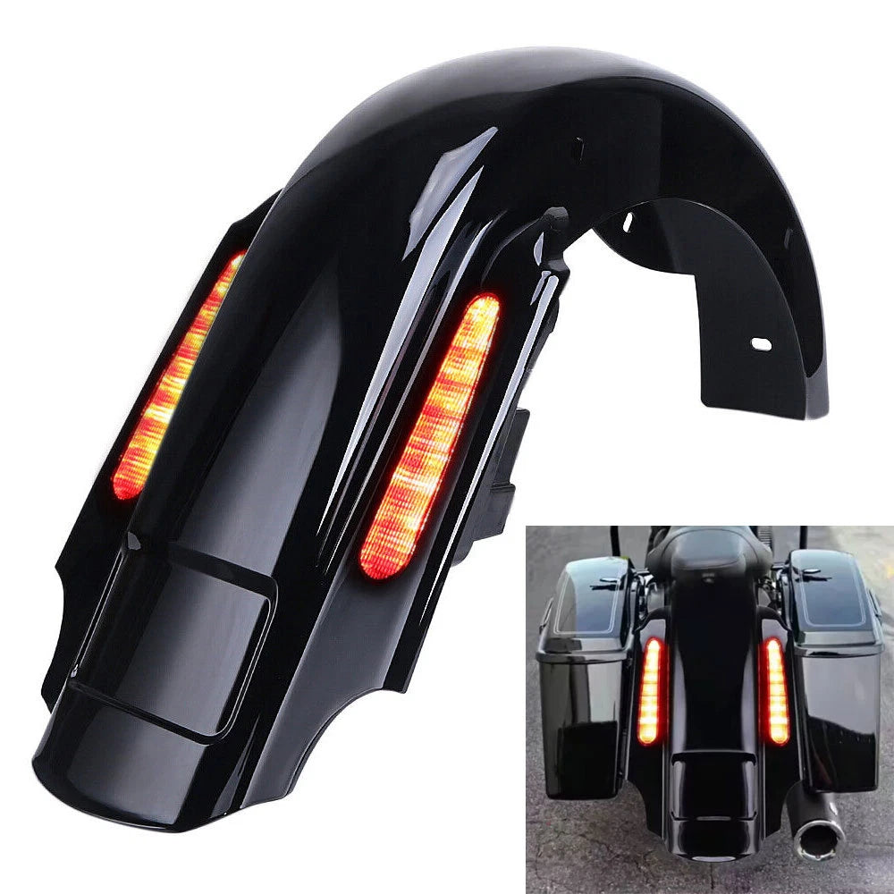 Rear Fender System for Harley Touring Street Road Glide CVO (1993–2008)