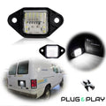 White LED License Plate Light for Ford E-150 E-250 E-350 E-450