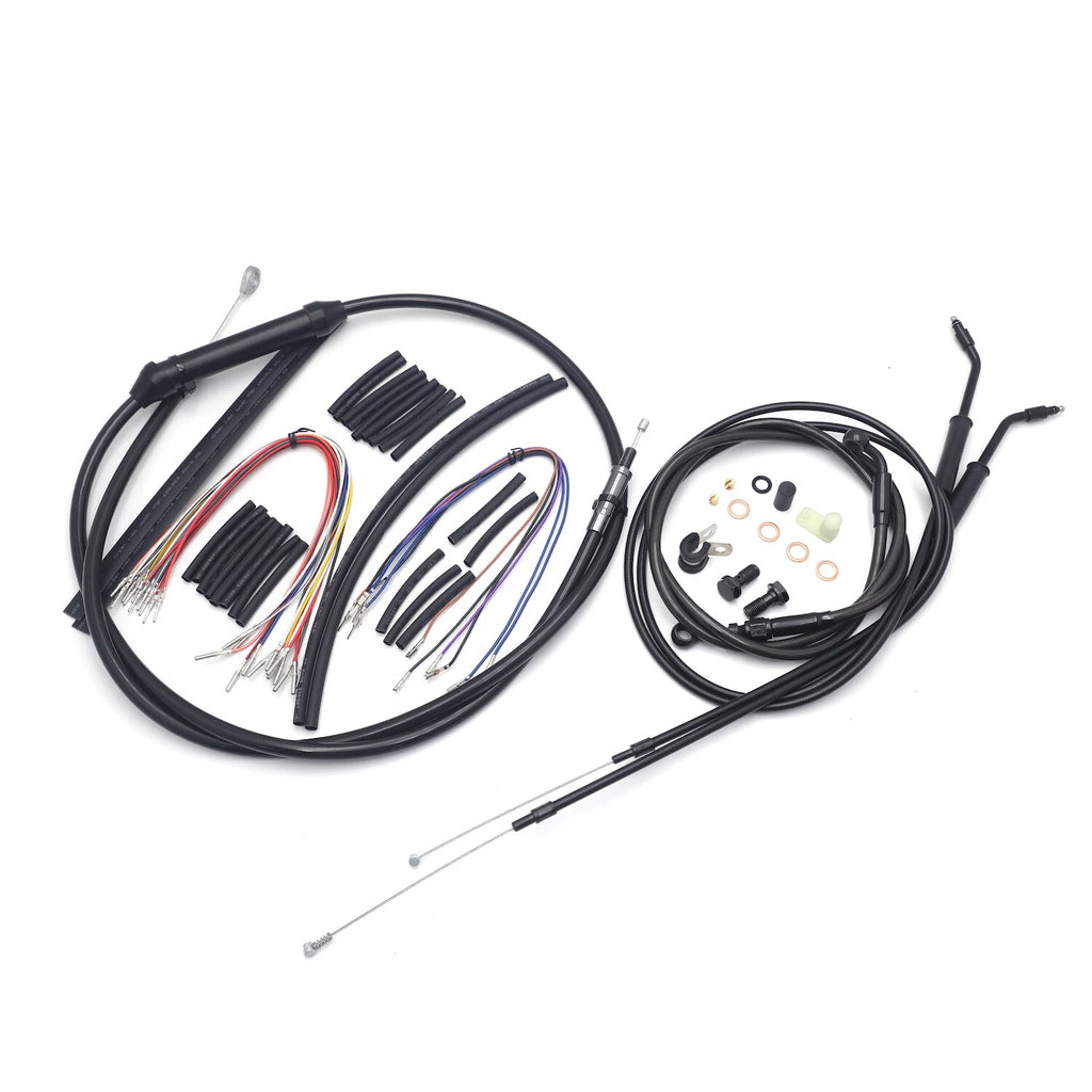 12" Ape Handlebar Extended Cable Kit for Harley Sportster XL (2007–2013)