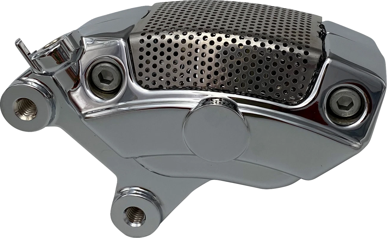 Front Left Caliper for Harley-Davidson Tour (2008–2025) B16-0730, Chrome