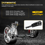 Set of 2 Front Complete Struts for Dodge Charger, Chrysler 300