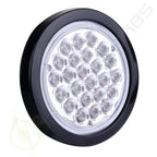 Set of 4 LED Side Marker Tail Lamps for Trailer (24V, Round)
