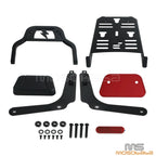 Passenger Backrests Luggage Rack Sissy Bar for Harley M8 Softail Slim (18-21)
