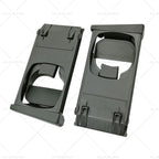 Pair Dash Cup Holders for Toyota Hilux Vigo MK6 MK7 (2005–2015) Grey