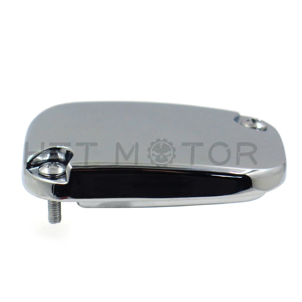 Chrome Front Brake Fluid Reservoir Cap for Harley Touring/Trike (2008–2013)