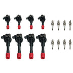 Set of 8 Ignition Coils and Spark Plugs for Honda Civic Hybrid (2006–2011)