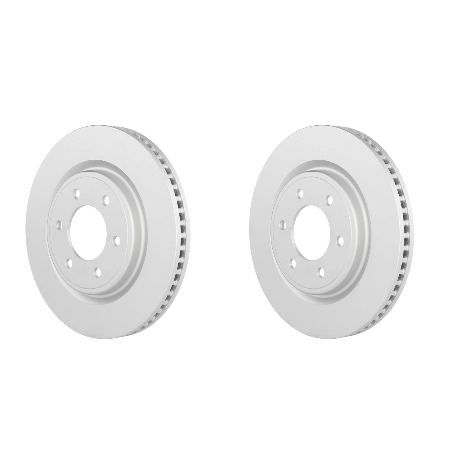 Set of 2 Bosch QuietCast Front Disc Brake Rotors for Bronco Expedition F-150