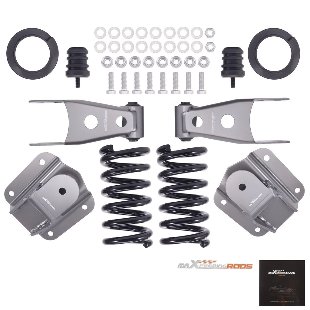 Front 2" 3" Rear 4" Lowering Kit for Dodge Ram 1500 2WD 1994-1999