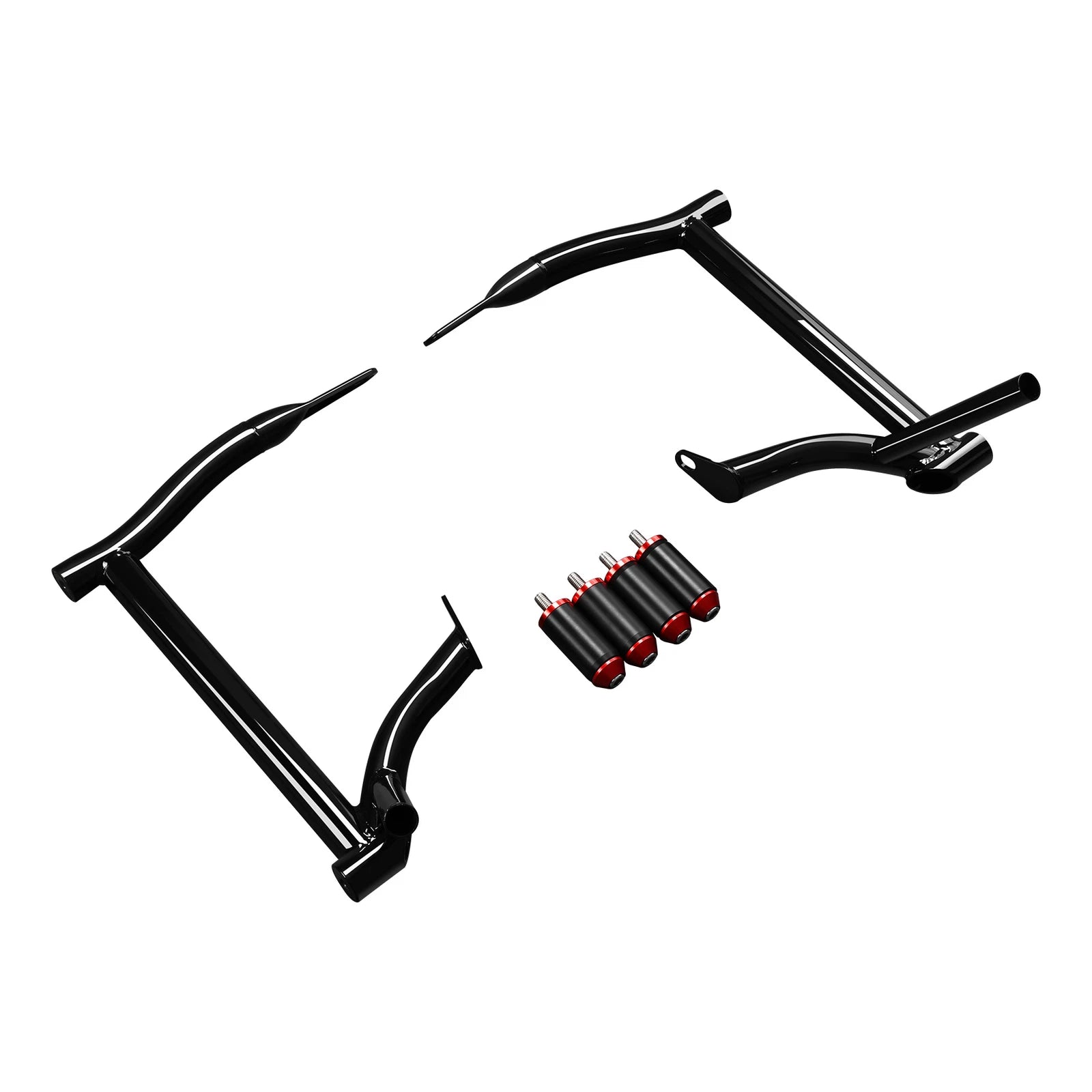 Rear Hard Saddlebag Support Guards for Harley Street Glide (2009–2024)