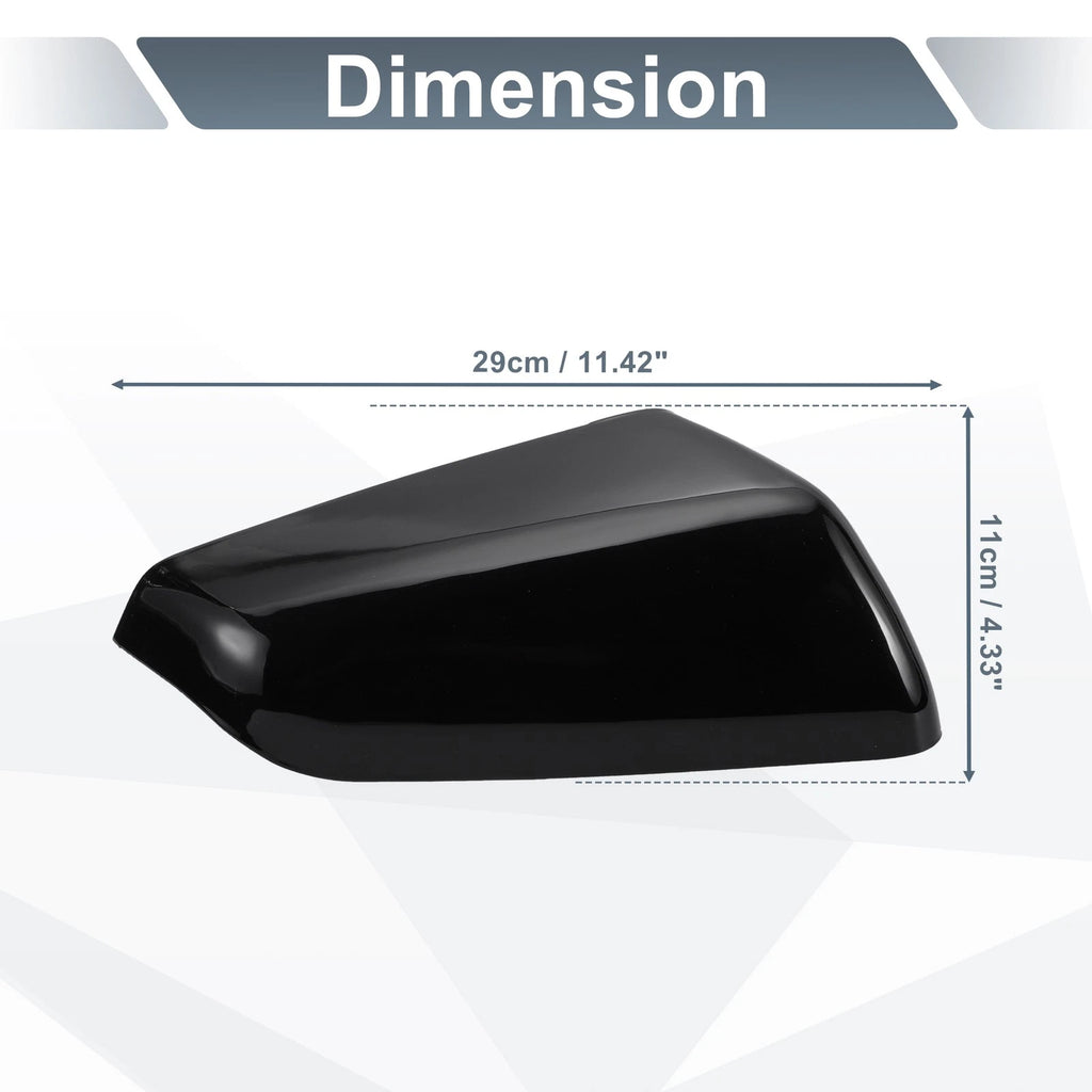 Right Side Mirror Cover Cap Gloss Black for Chevy Equinox GMC Terrain (2010–2017)