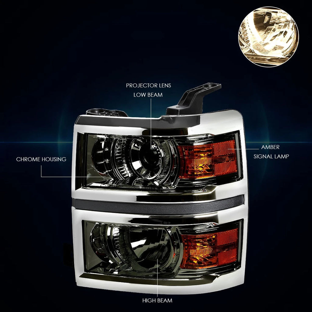 OE Style Headlights for Ford F150 (2004–2008) & Lincoln Mark LT (2006–2008)