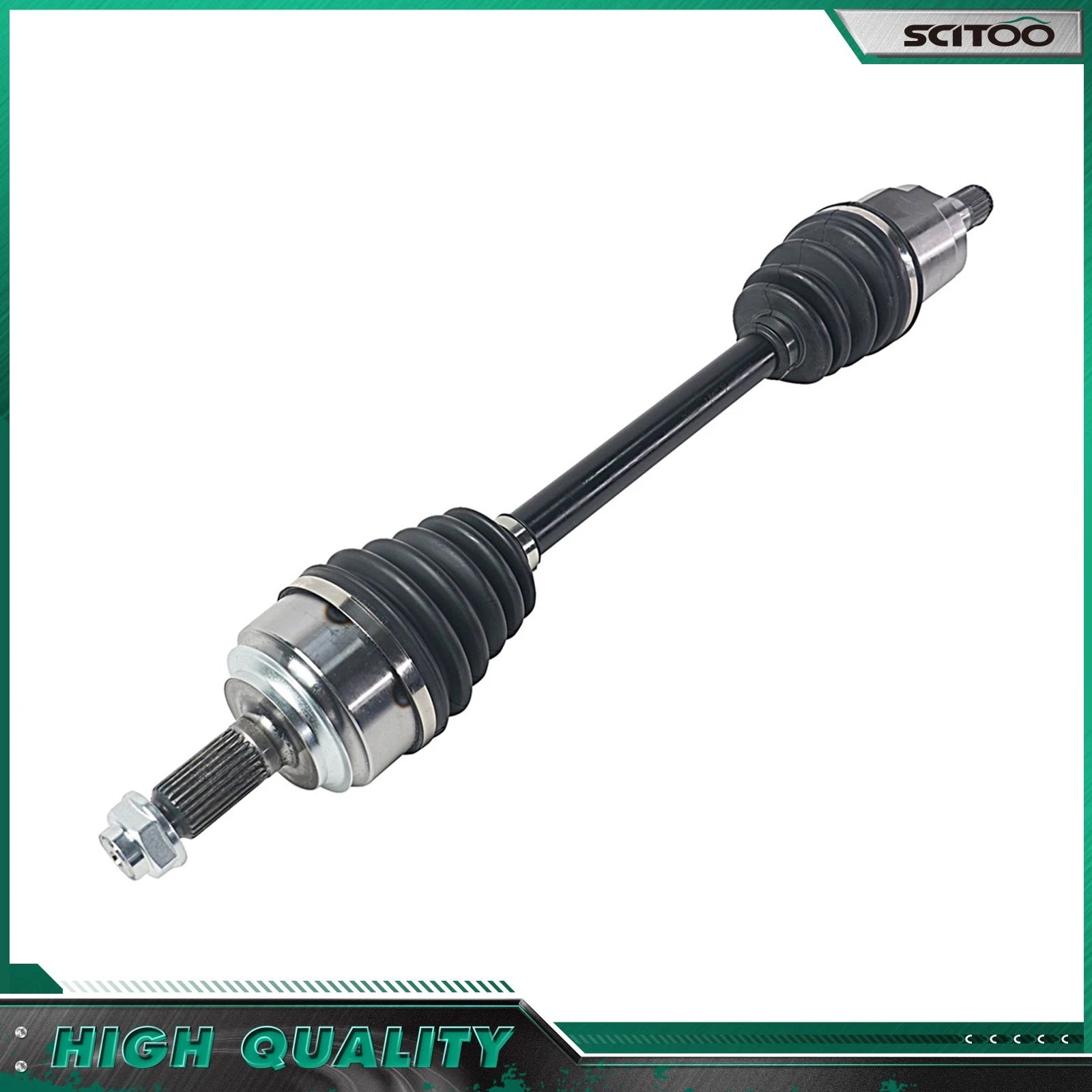 Front Left CV Axle Assembly for Honda Fit (2009–2011) L4 1.5L SOHC