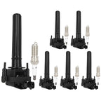 Set of 6 Ignition Coils & 6 Spark Plugs for Chrysler Cirrus Dodge Stratus (2001–2005)