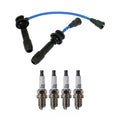 NGK Wire Set & Denso Spark Plugs Kit for Kia Sportage (2011–2016)