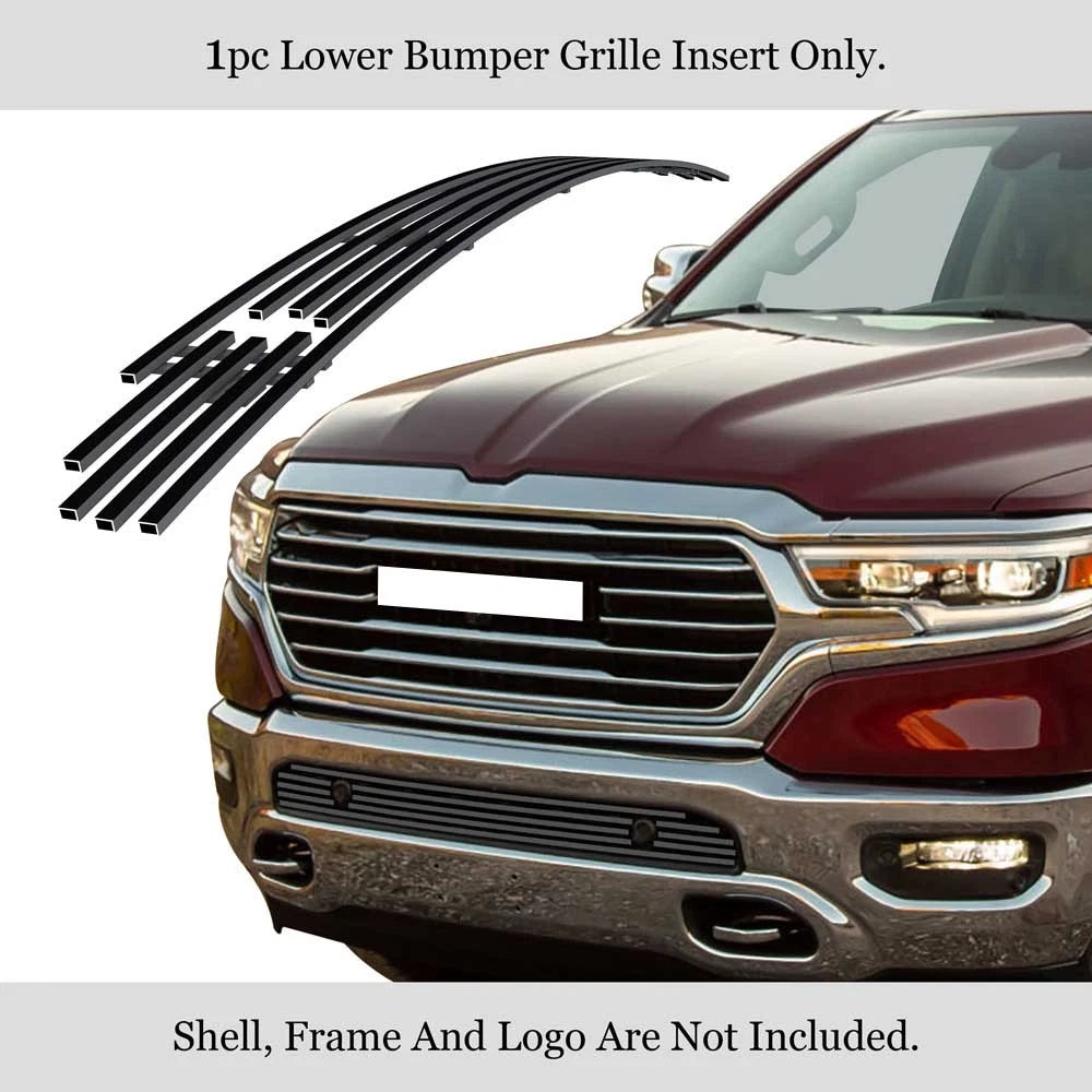 Stainless Black Billet Grille Insert for Ram 1500 (2019-2024)