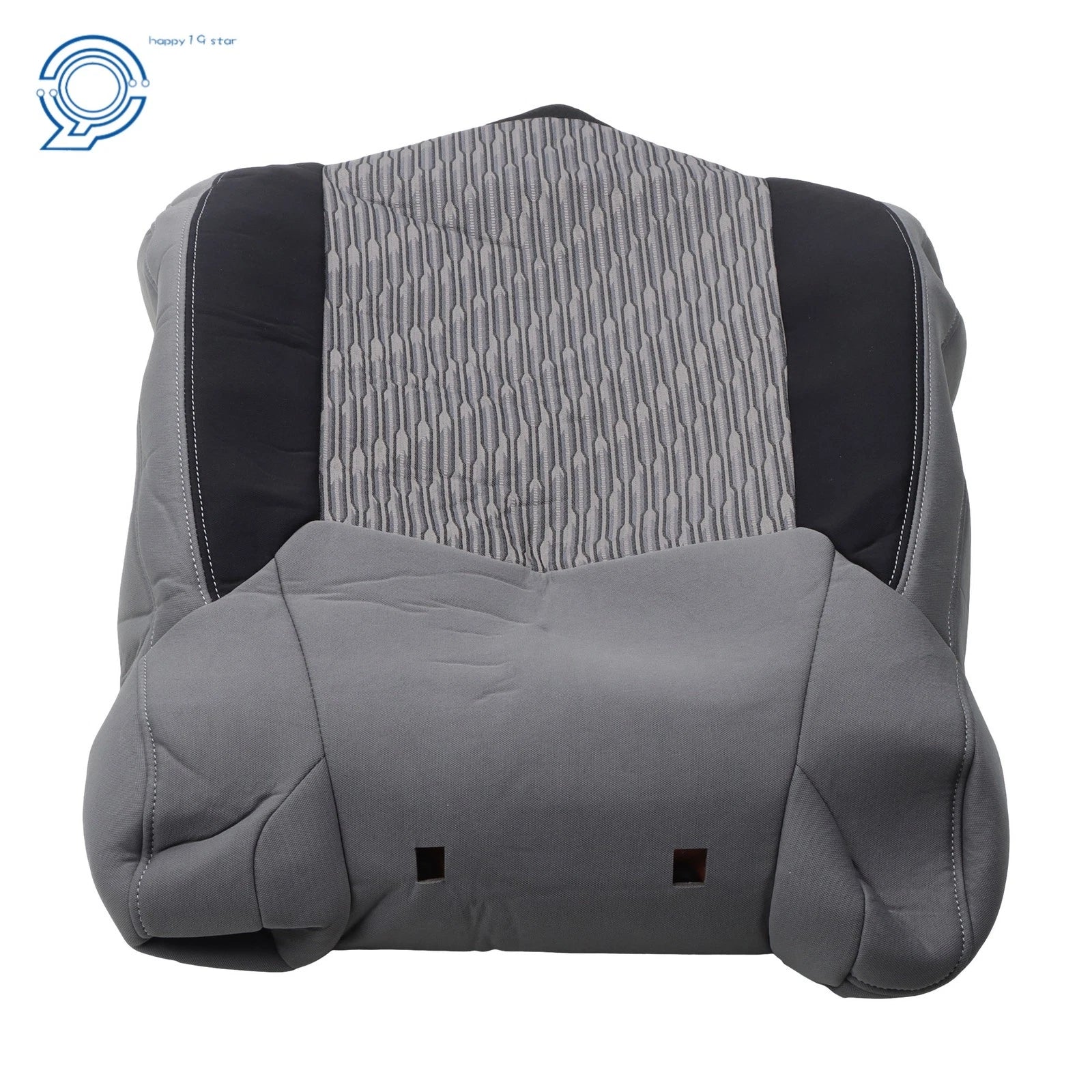Front Passenger Top Seat Cover for Toyota Tundra (2014–2021) Cloth Gray/Black