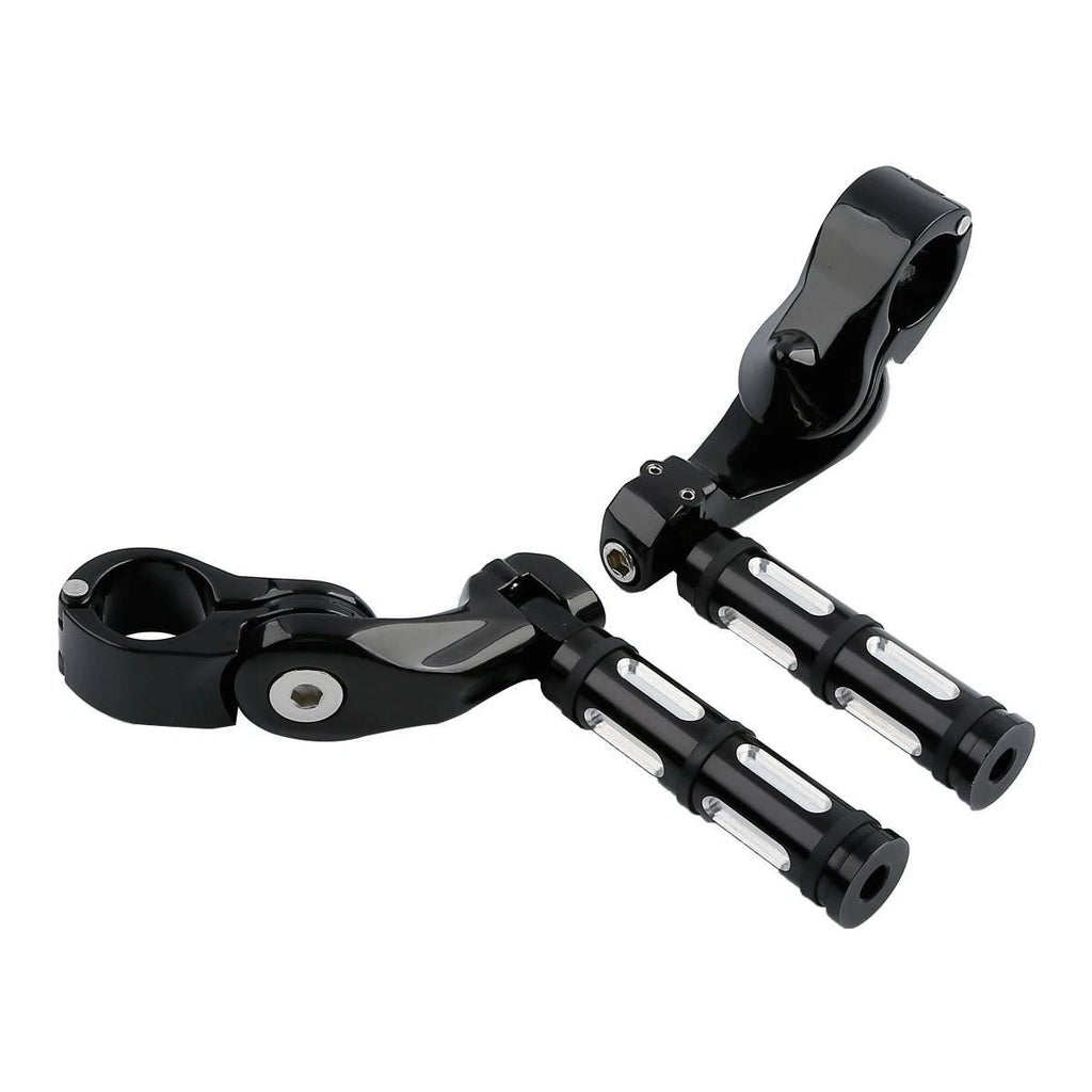 1 1/4" Engine Guard Bar Footpeg Mount for Harley Street Road Glide