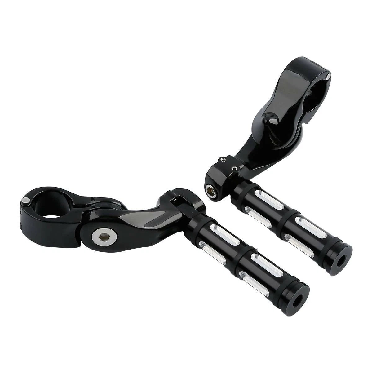 1 1/4" Engine Guard Bar Footpeg Mount for Harley Street Road Glide