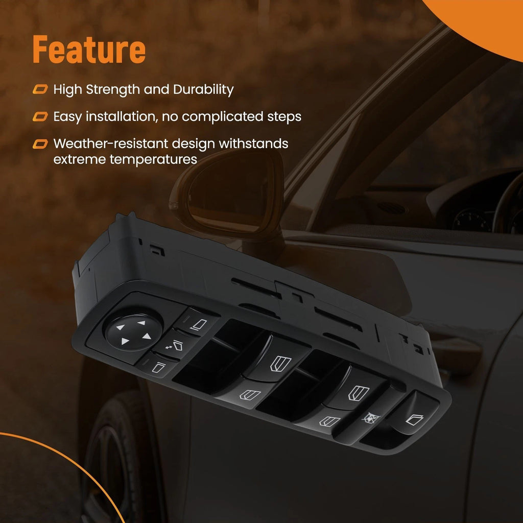 Driver Side Window Control Switch for Mercedes GL450 GL550 (2007–2012) 2518300590 3Pins