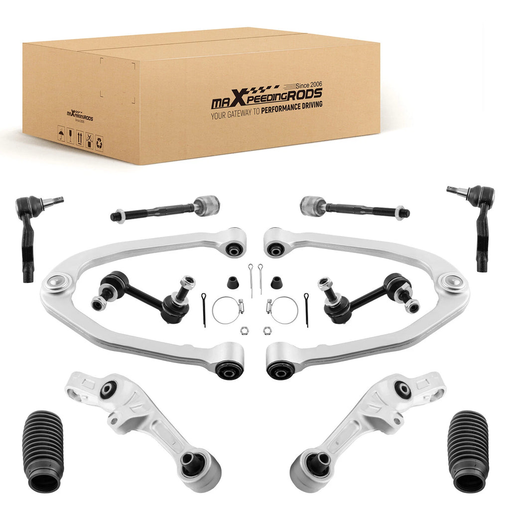 12x Front Lower Control Arms Suspension Kit for Nissan 350Z (2003–2008) RWD