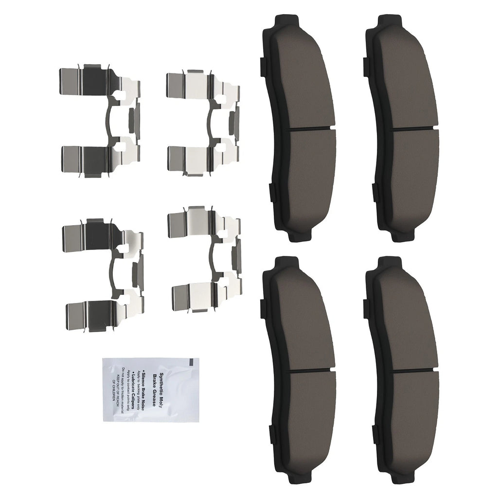 Front Ceramic Brake Pads Set of 4 for Ford Explorer Ranger/Mazda B2300 B3000 B4000